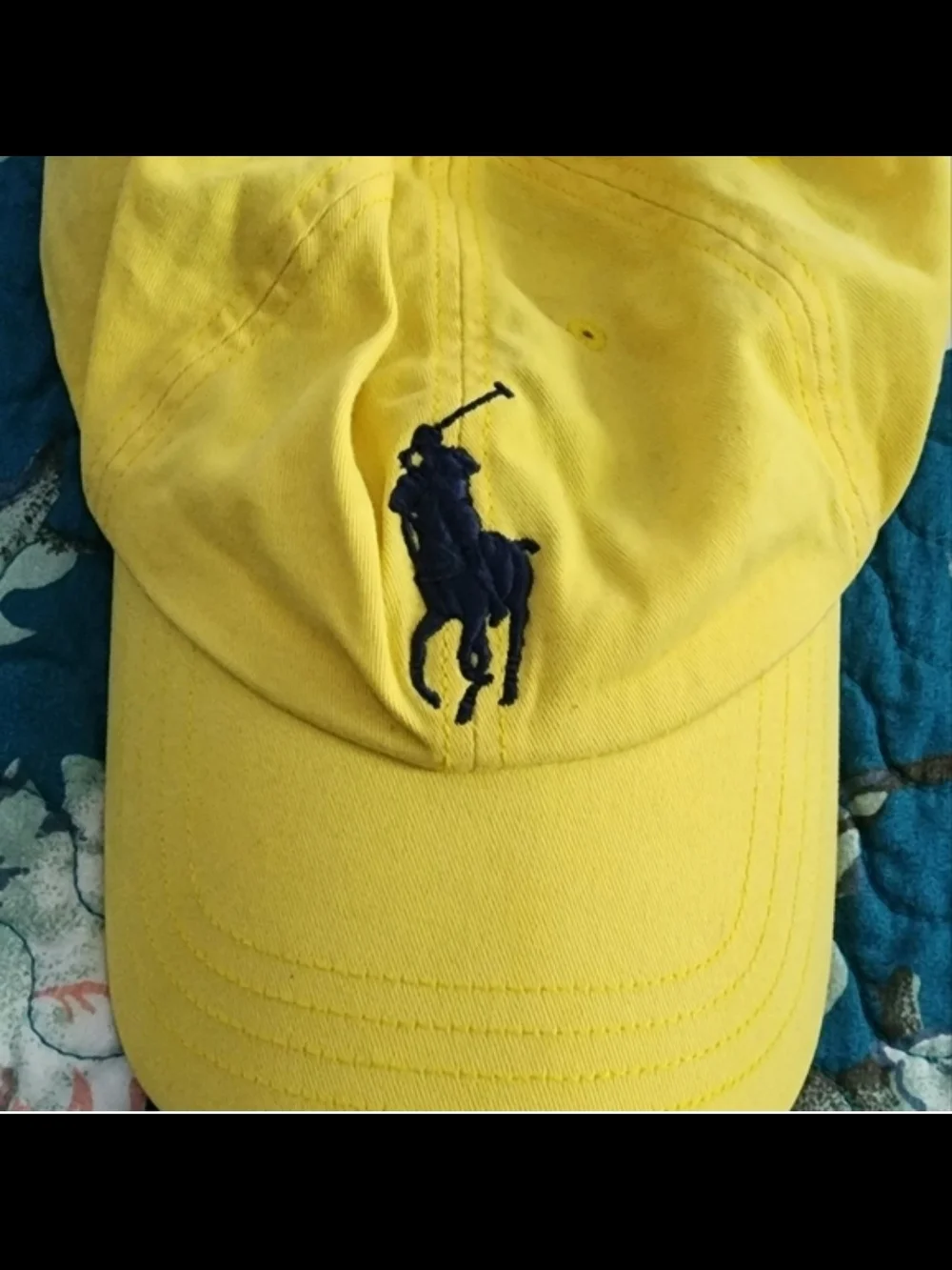 Ralph Lauren Kids Yellow Polo Cap